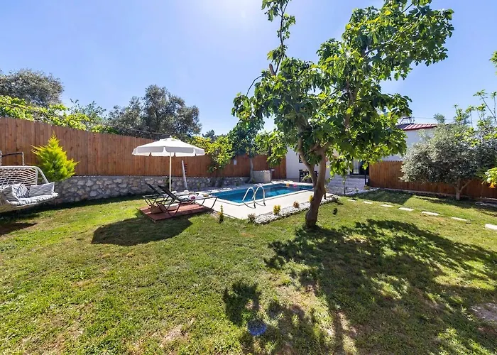 Very Cute Detached In Uezuemlue Village Of Kas Villa Caykoy